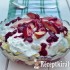 Réteges Peach Melba krém