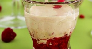 Zabaglione málnával