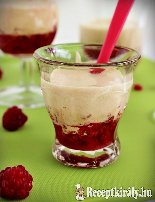 Zabaglione málnával