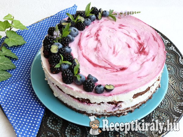 Szedres joghurtos túrókrémtorta