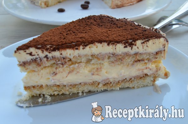 Tiramisu torta- gluténmentes