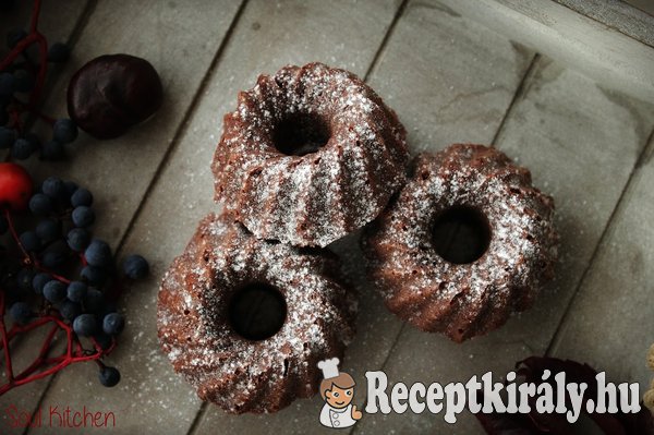 Csokis-kókuszos financier