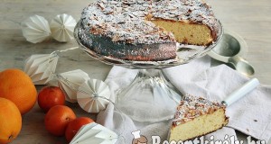 Narancsos-mandulás torta