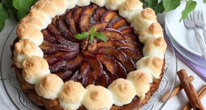 Szilvás máglyarakás torta