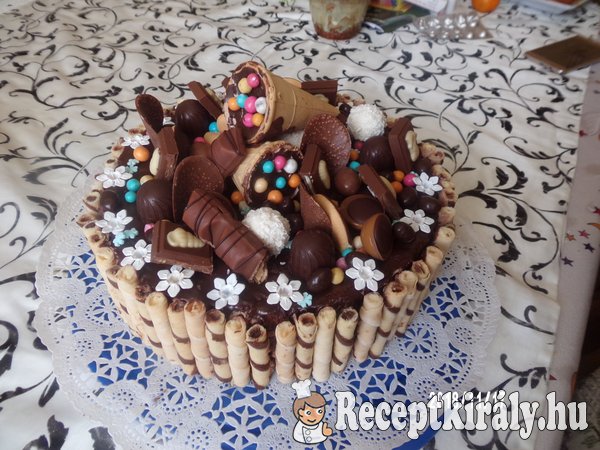 Csokiözön torta