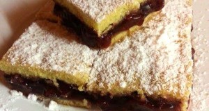 Meggyes pite pudingos töltelékkel