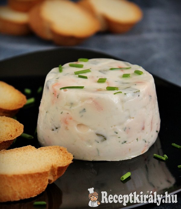 Füstölt lazac mousse