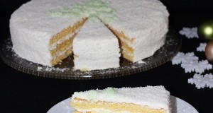 Kókuszos kókuszkrémes torta