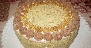 Békebeli diós torta Eta módra