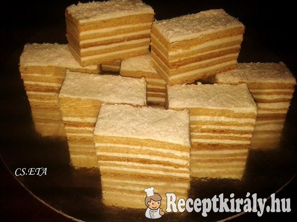Békebeli mézes sütemény Eta módra