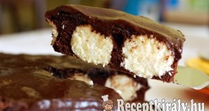 Csokis kókuszgolyós torta
