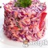 Lilakáposzta saláta