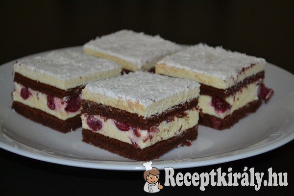Meggyes kókuszos varázs