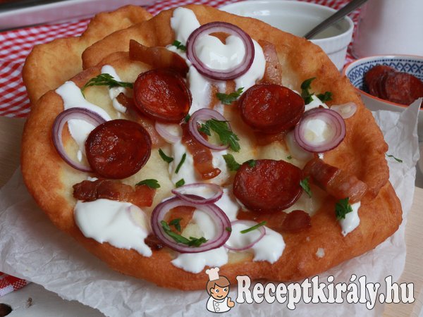 Retró lángos