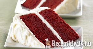 Vörös bársony torta