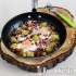 Kelbimbó hagymával, baconnel, tojással