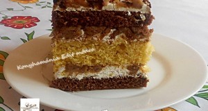 Gesztenyepüré szelet