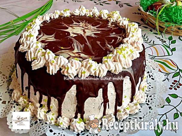 Méteres kalács torta