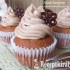 Kávés-kókuszos cupcake