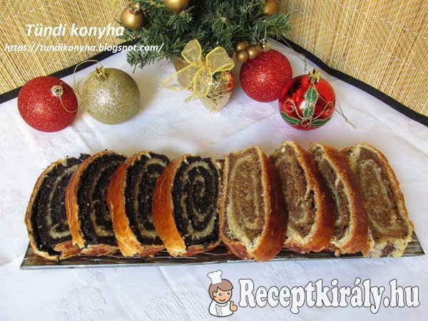 Diós és mákos bejgli Tündi konyhájából