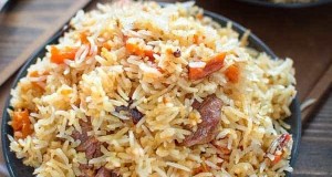 Üzbég plov