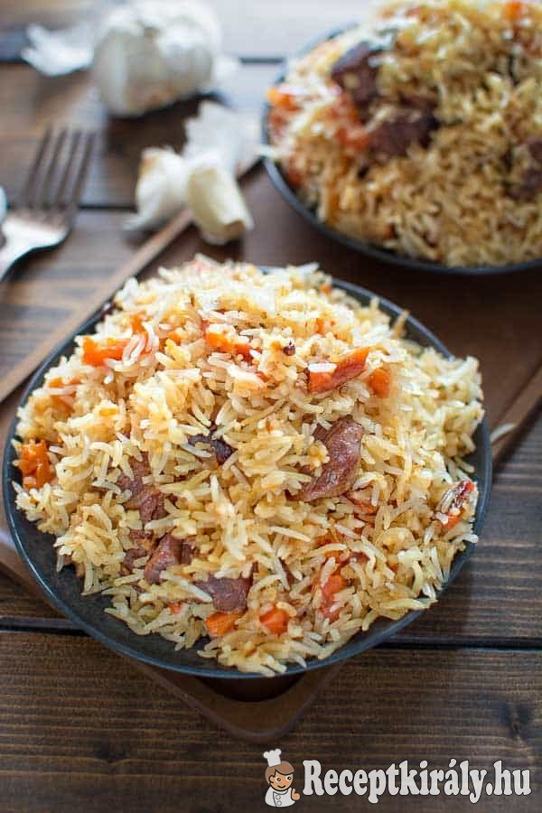 Üzbég plov