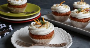 Sárgarépa muffin tejszínes túrókrémmel