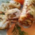 Töltött, sajtos-kapros palacsinta