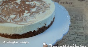 Sajtkrémes csokoládés torta