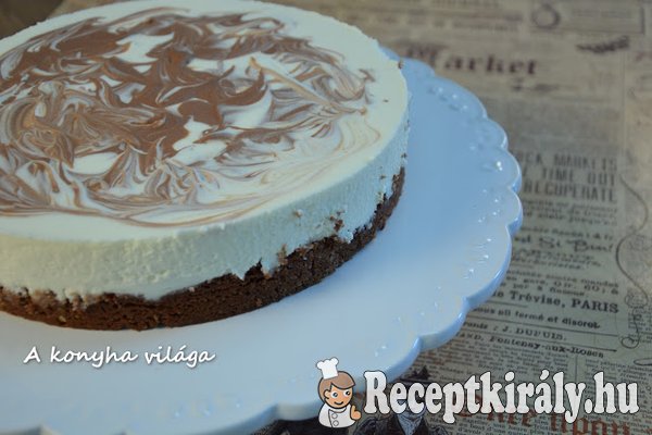 Sajtkrémes csokoládés torta